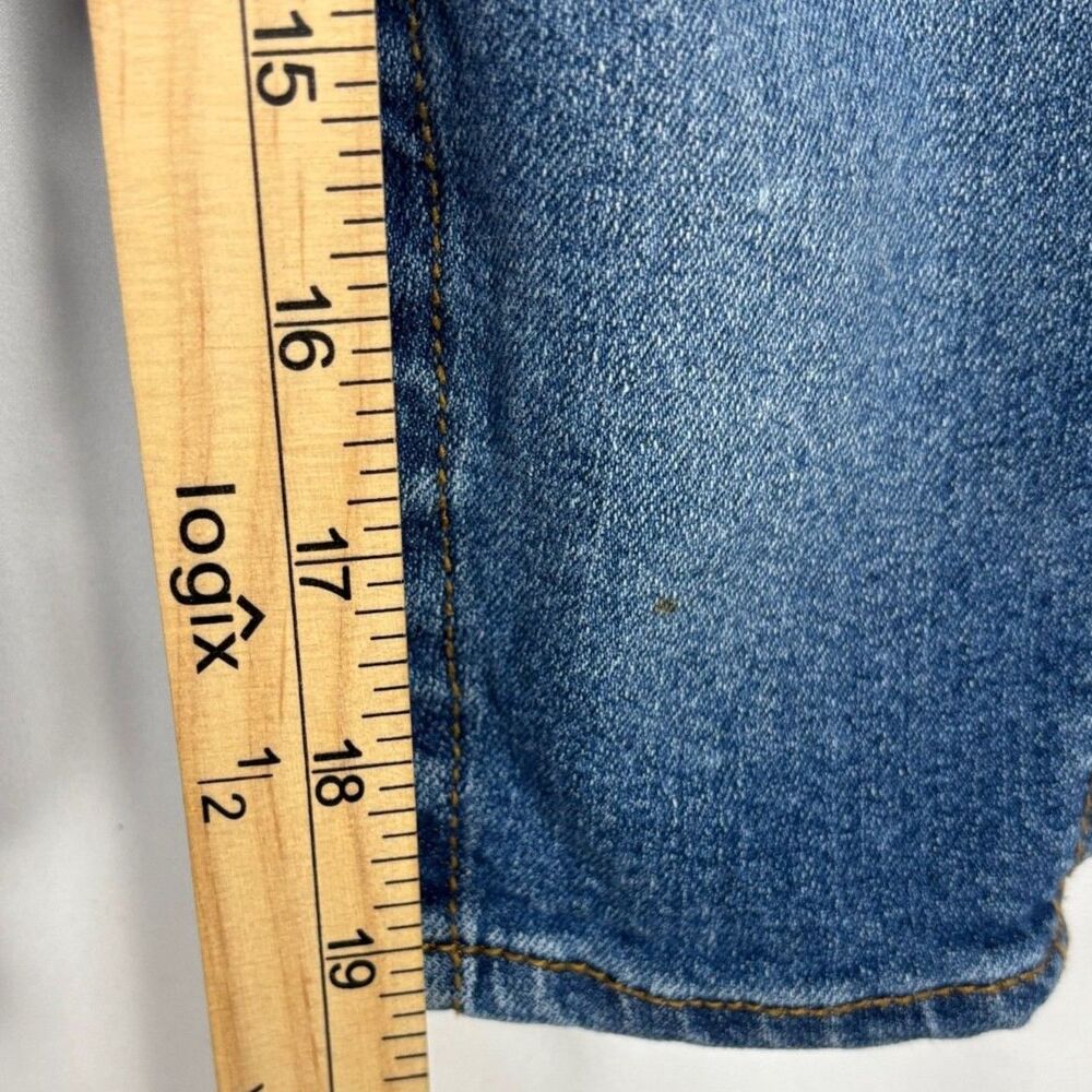 OshKosh B'gosh Baby Overalls 9M Dark Wash Stretch Denim Bibs Vestbak Classic - Picture 7 of 7